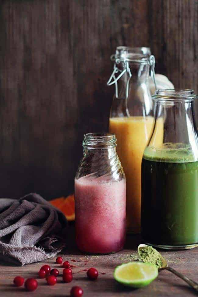 Homemade drinks for energy