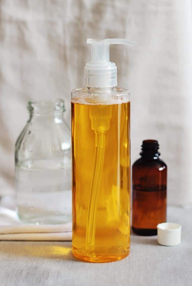 natural oil face wash