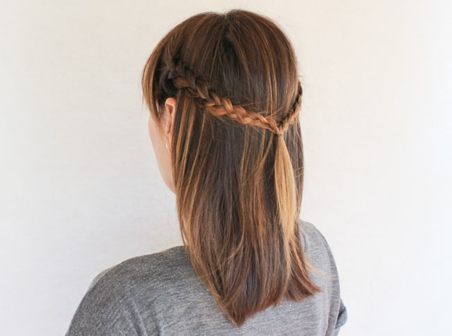 Half-Up Braid | 3 Half-Up Hair Styles