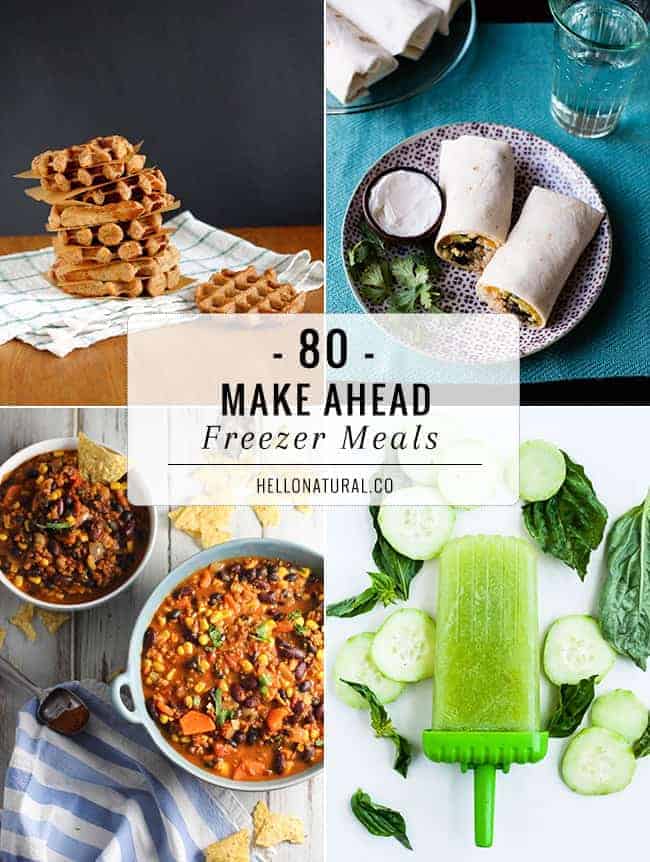 80 Make Ahead Freezer Meal Recipes | HelloGlow.co
