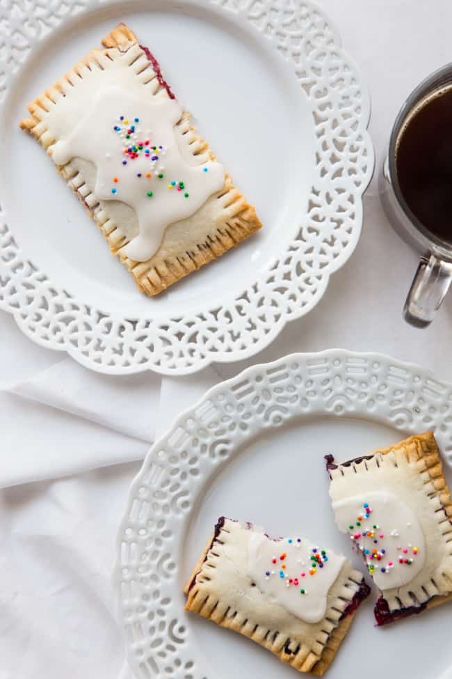 Homemade Blueberry Pop Tarts