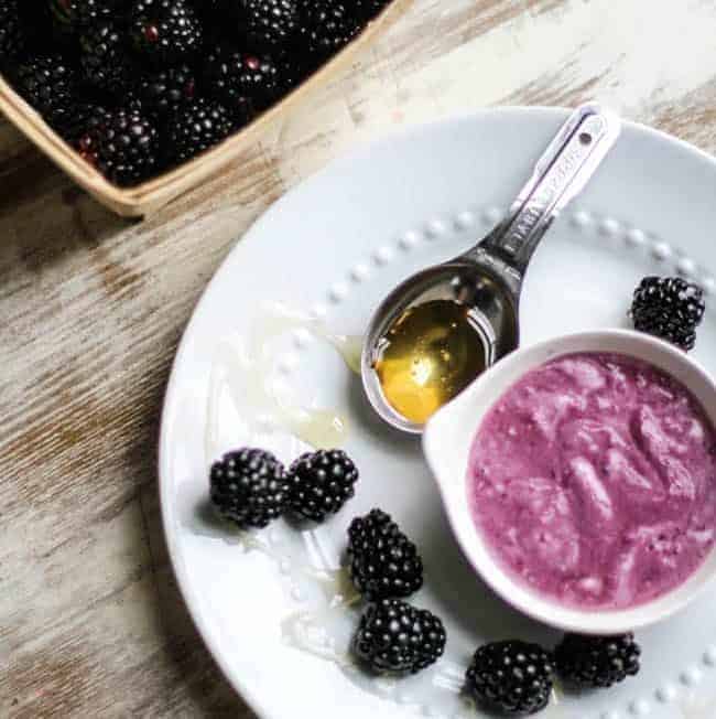 Blackberry Honey Body Scrub | 3 Blackberry Recipes for Skin, Face + Hair
