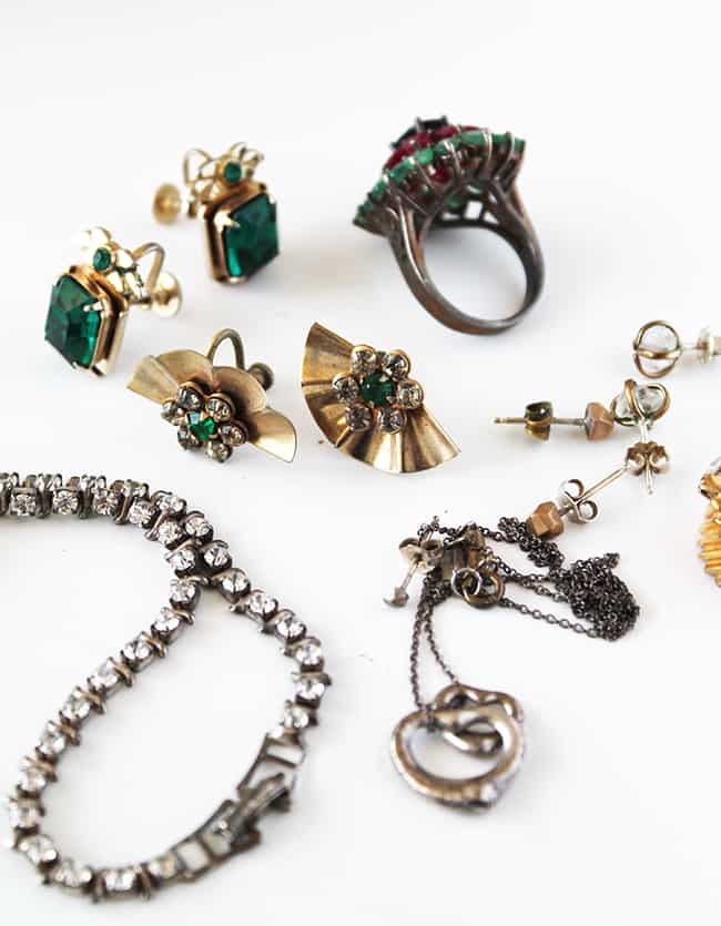 How to clean vintage jewelry