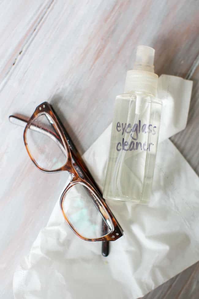 Diy deals eyeglass cleaner