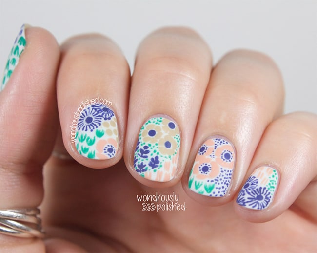 Bring on May Flowers with 13 DIY Flower Nail Tutorials | Hello Glow
