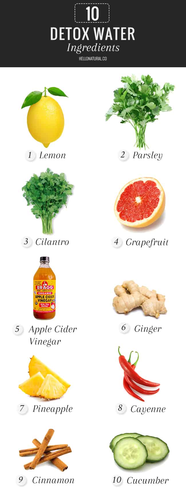 10 Must Try Detox Water Ingredients Hello Glow