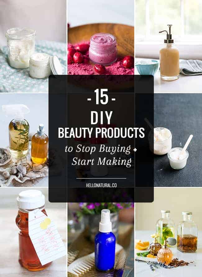 15 DIY Beauty Products to Stop Buying + Start Making | Hello Glow