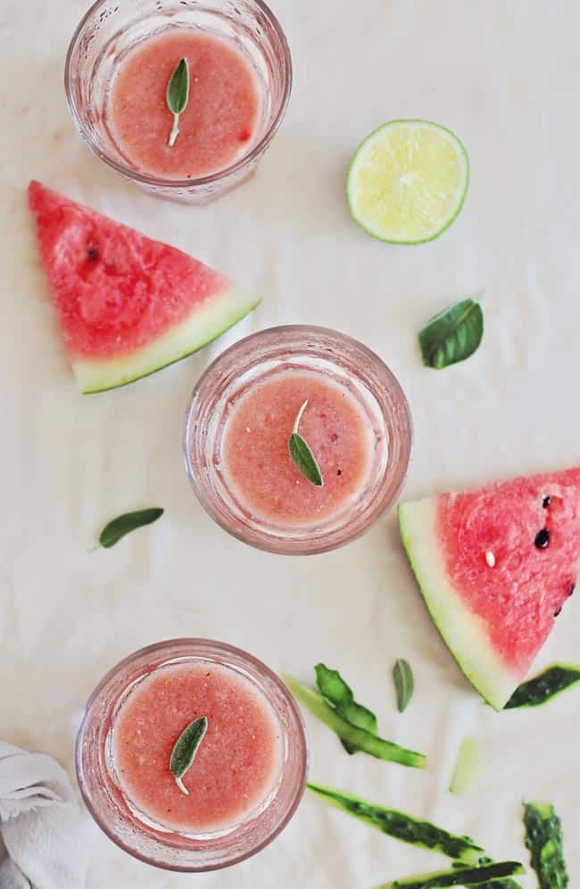 Cucumber Watermelon Slush