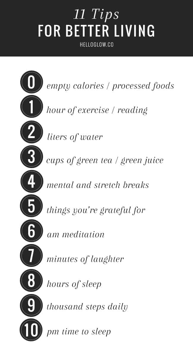 10 Tips for Better Living