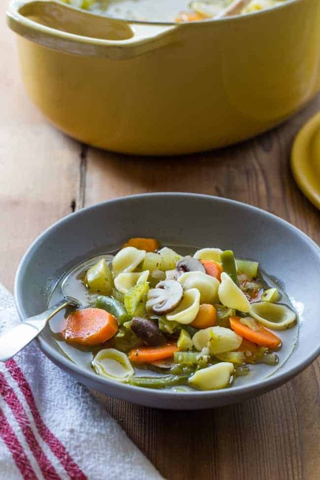 Freeze the Season With a Make-Ahead Hearty Vegetable Soup | Hello Glow