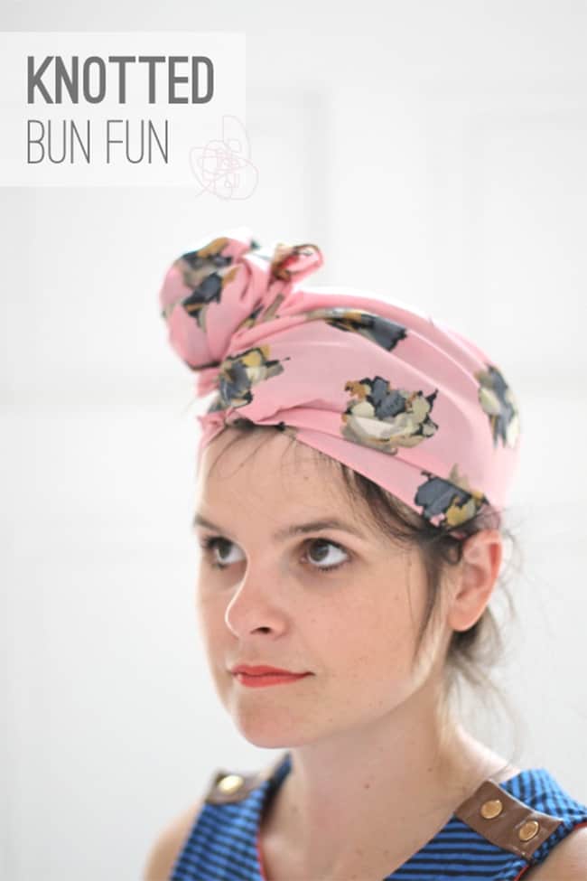 Capelli Round Up - 13 Modi Come Indossare un Foulard tra i Capelli