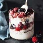 Coconut Yogurt Parfait with Berries by Hello Glow