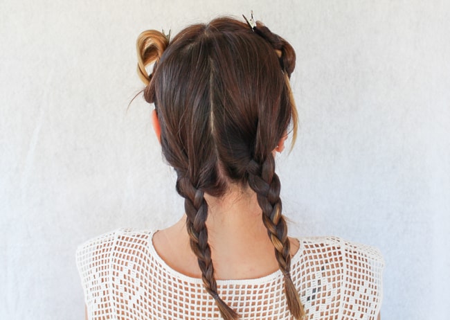 Romantic Braided Updo Tutorial