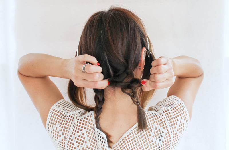 Romantic Braided Updo Tutorial