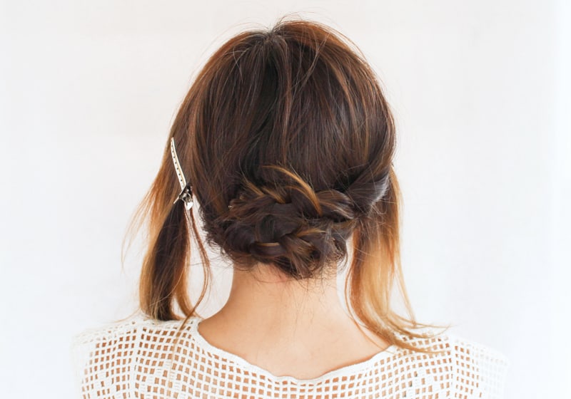 Romantic Braided Updo Tutorial