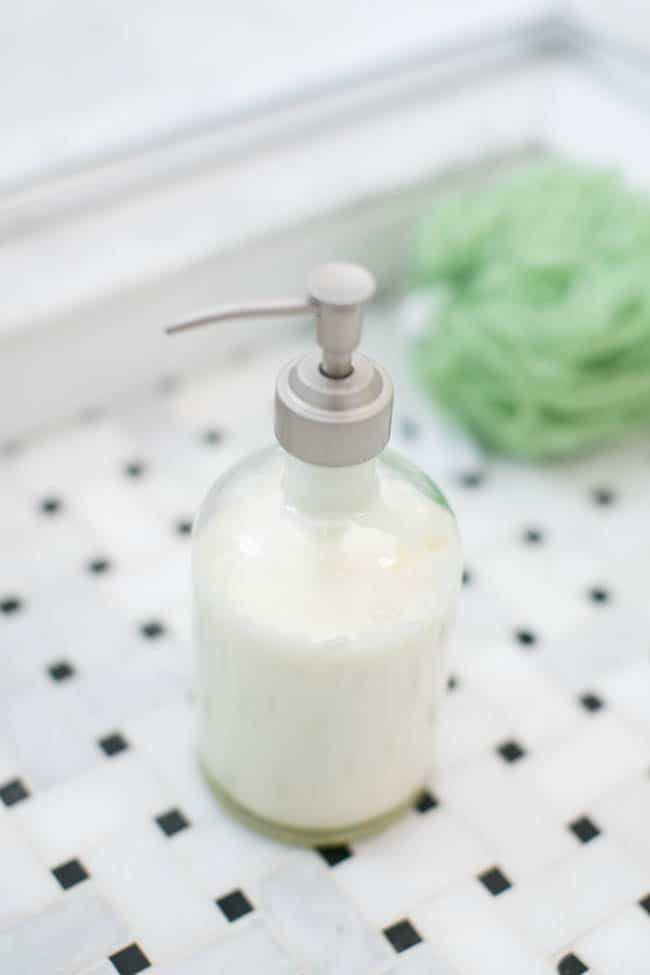 Super Moisturizing Homemade Body Wash