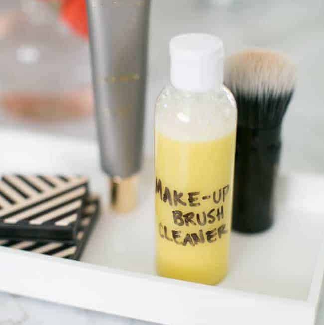 Homemade Natural Makeup Cleaner