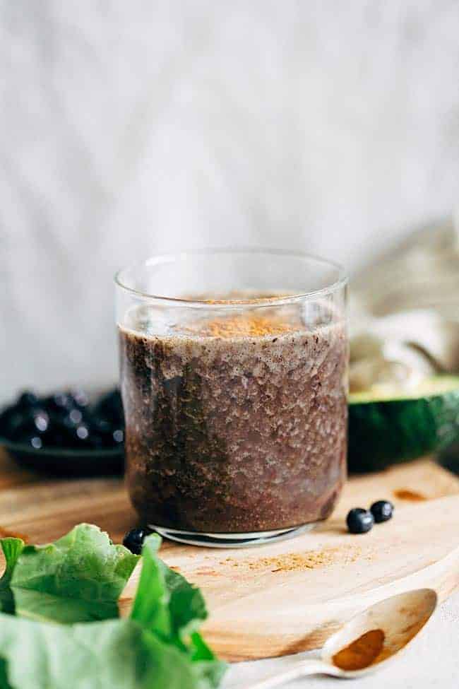 Cinnamon Berry Smoothie | 4 Healthy Gut Smoothie Recipes