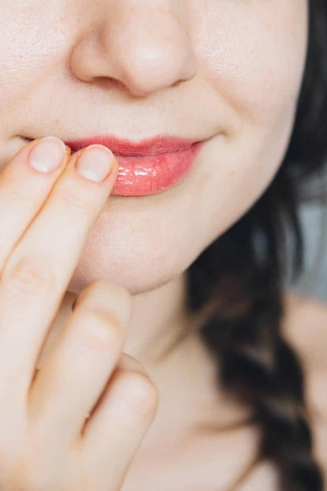 Homemade Honey Lip Balm and Scrub for Chapped Lips