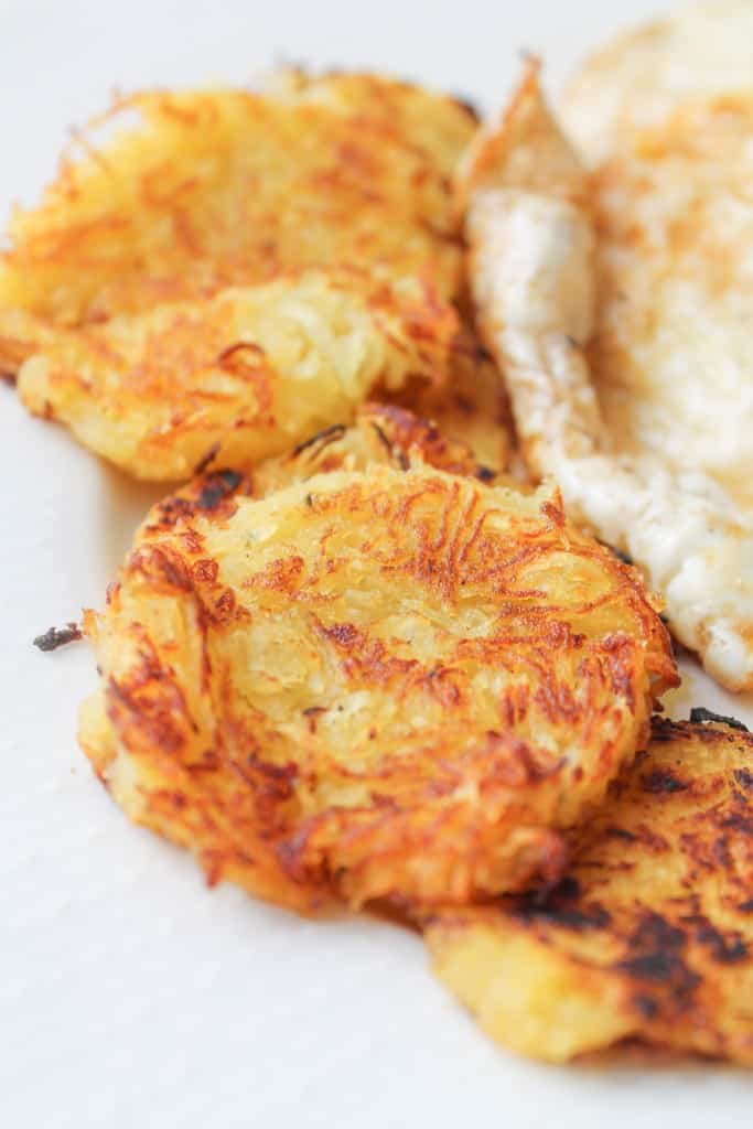 Spaghetti Squash Hash Browns by The Honour System