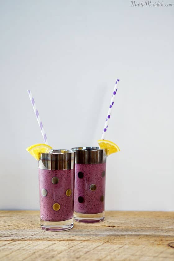 Blueberry Smoothie by Marla Meridith
