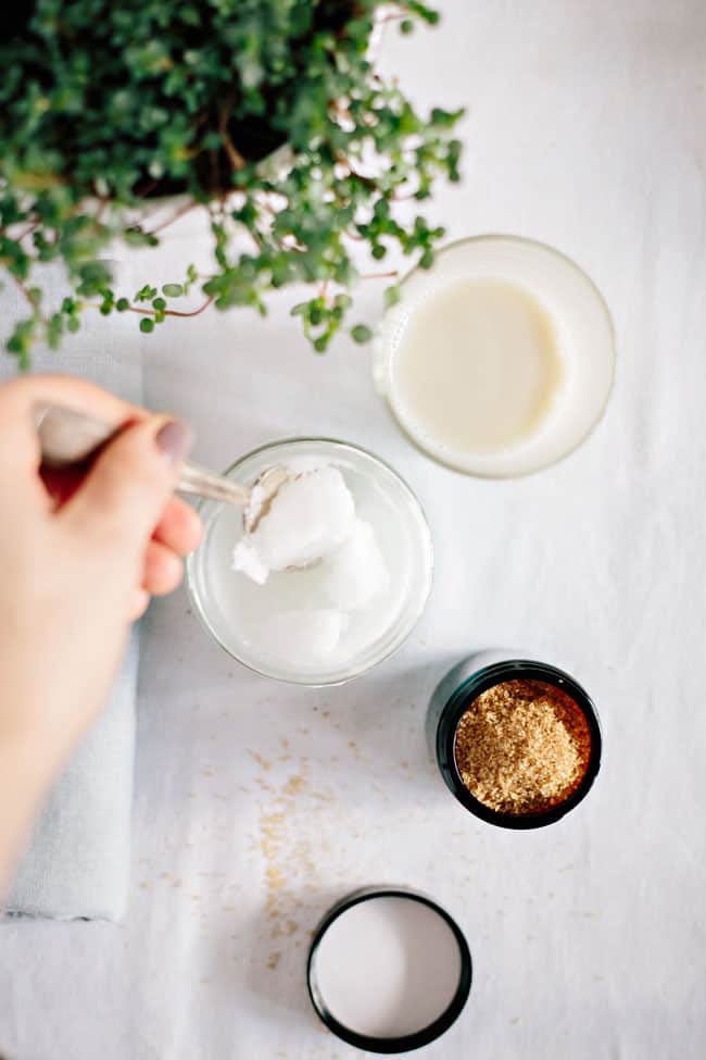 Coconut Milk Sugar Scrub | 3 Homemade Coconut Milk Beauty Recipes