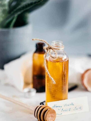 Honey Vanilla Bubble Bath Recipe