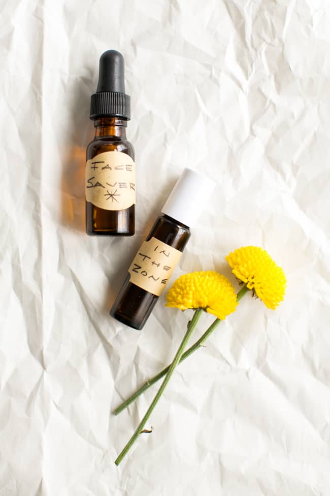 DIY Massage Oil with 6 Essential Oil Blends