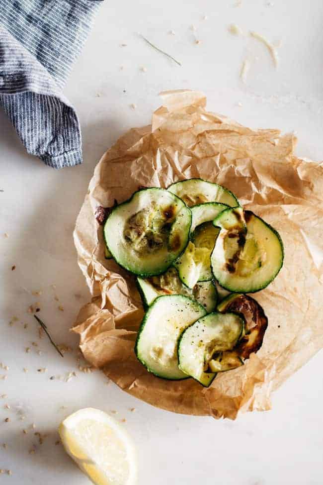 never enough thyme zucchini chips