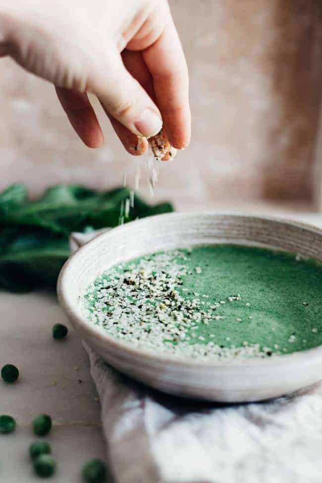 Creamy Kale Soup | 5 Soup Cleanse Recipes 