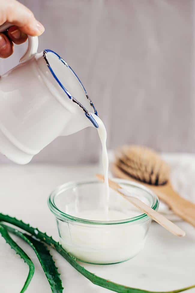 Aloe Scalp Mask | 12 Aloe Beauty Recipes