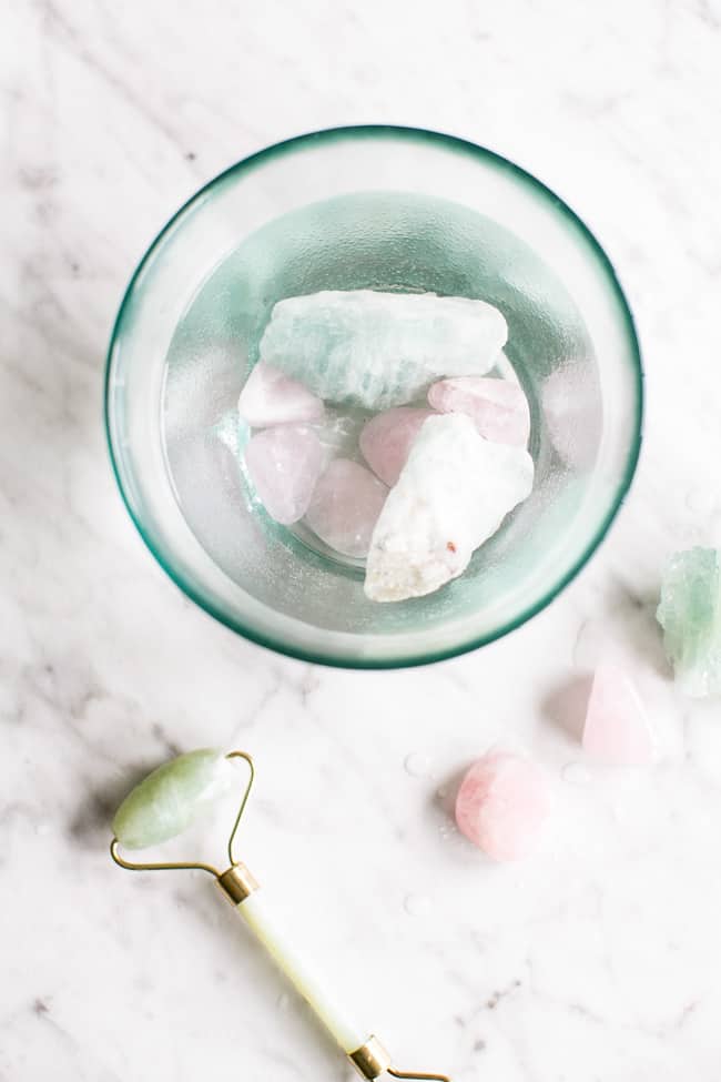 Crystal Infused Beauty Water Recipe