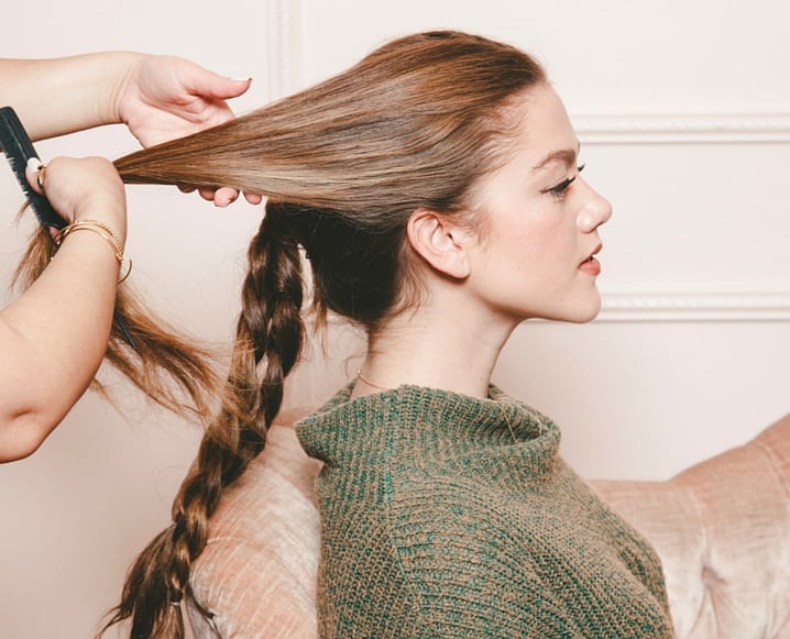 Double Braided Ponytail Tutorial HelloGlowco