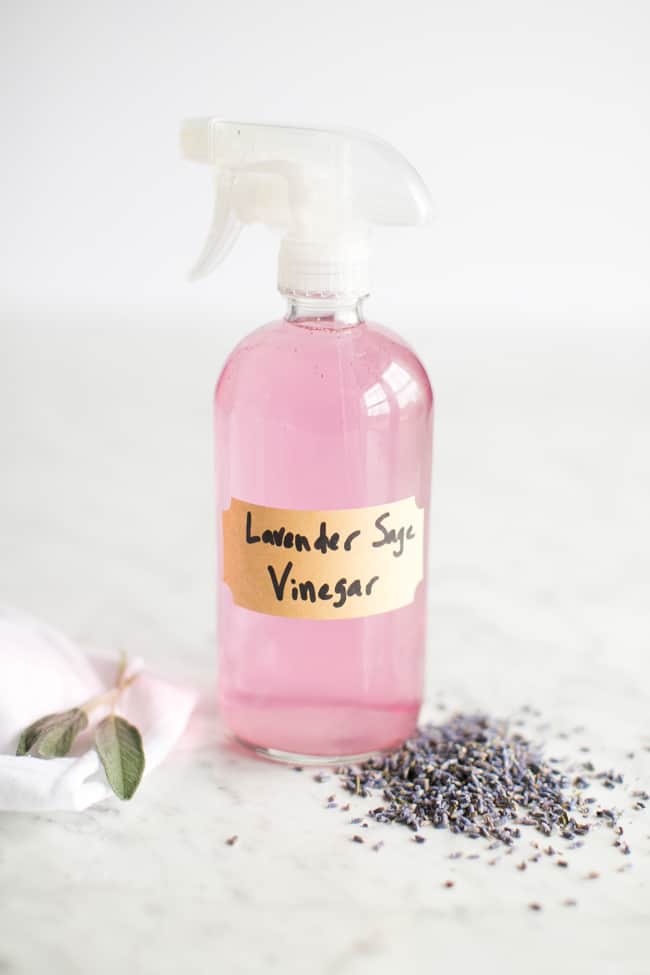 DIY Lavender Cleaning Spray • Sage to Silver