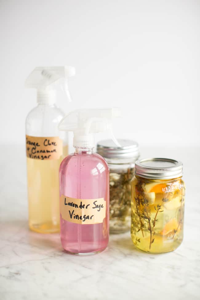 Infused Vinegar DIY All Purpose Spray