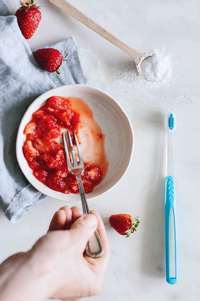 How To Whiten Teeth Naturally with Strawberries