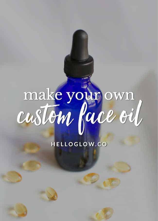 How To Make Facial Oils With Essential Oils for Your Skin Type