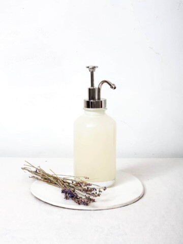 DIY Lavender Infused Hand Soap