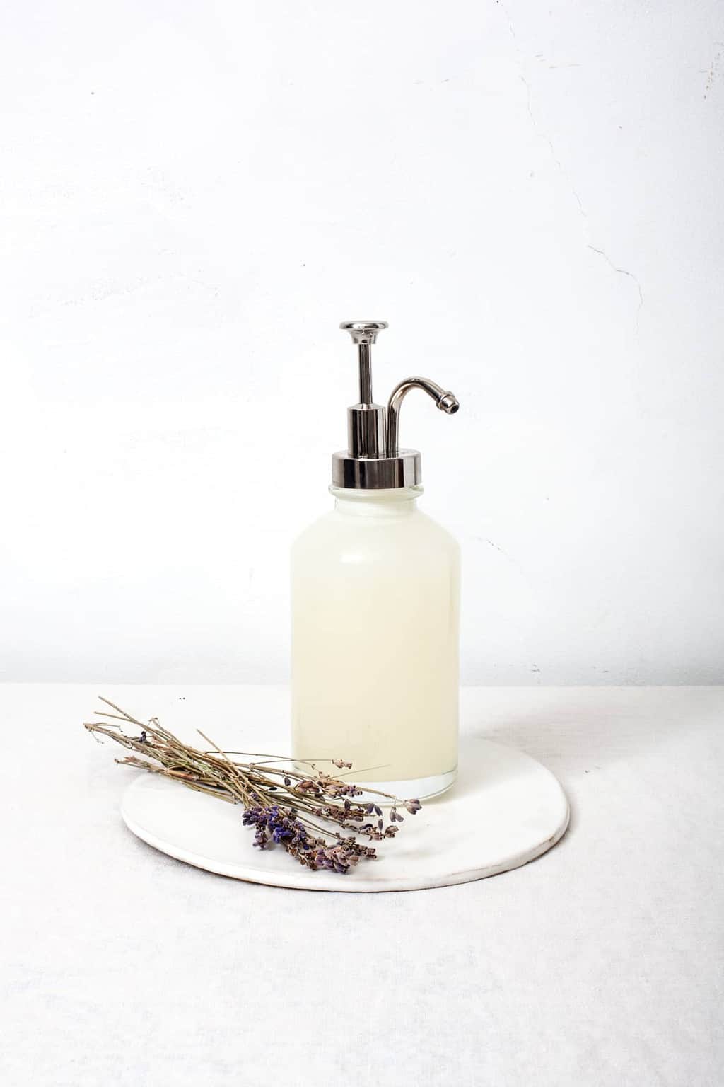 DIY Lavender Infused Hand Soap