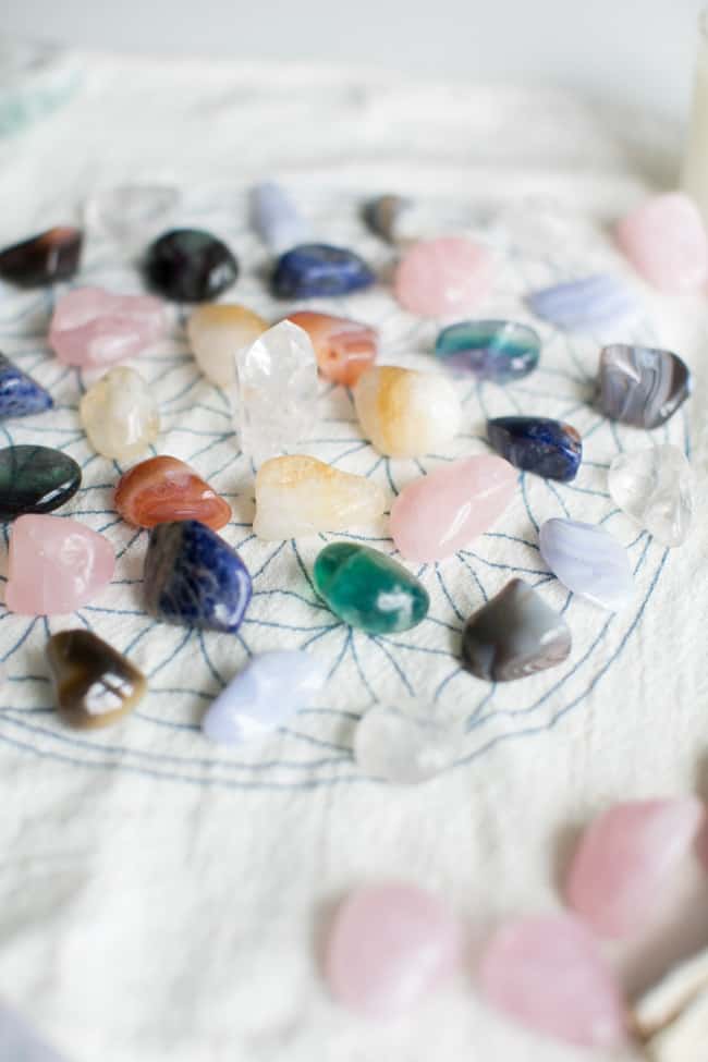 How to make a crystal grid stone choice