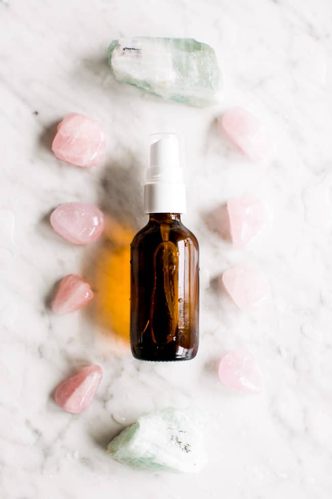 Crystal Infused Face Oil Recipe