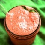 Strawberry Lemonade Aloe Vera Smoothie from Blissful Basil