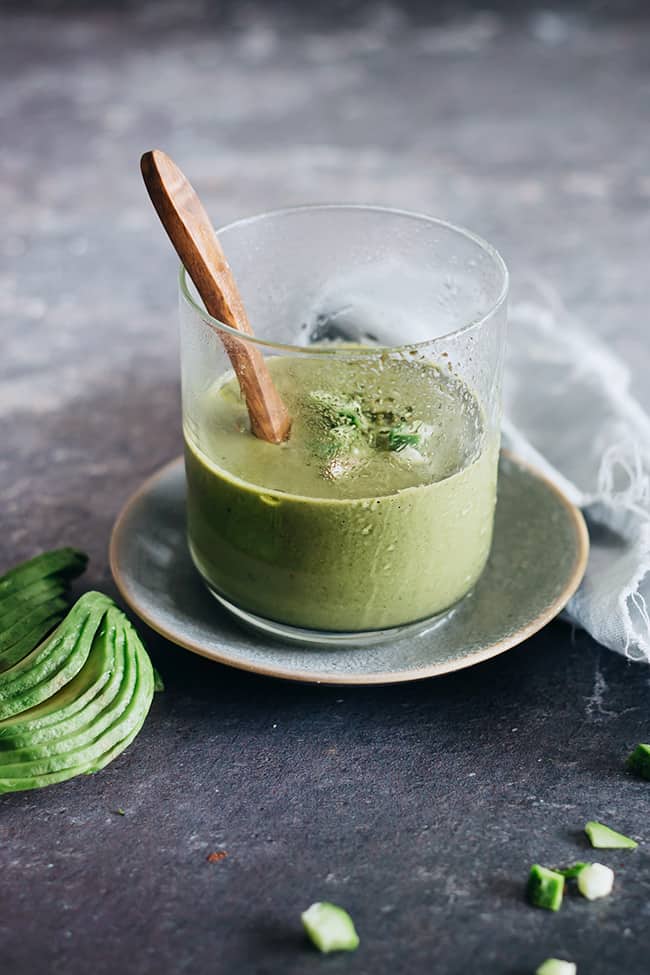 Chilled Cucumber and Avocado Soup | 7 Ways to Eat An Avocado