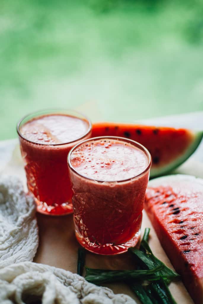 Watermelon Coconut Aloe Juice from Will Frolic for Food