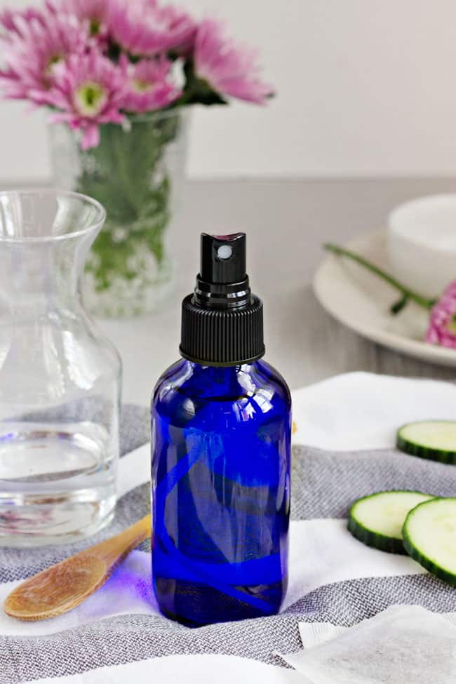 Cucumber face mist