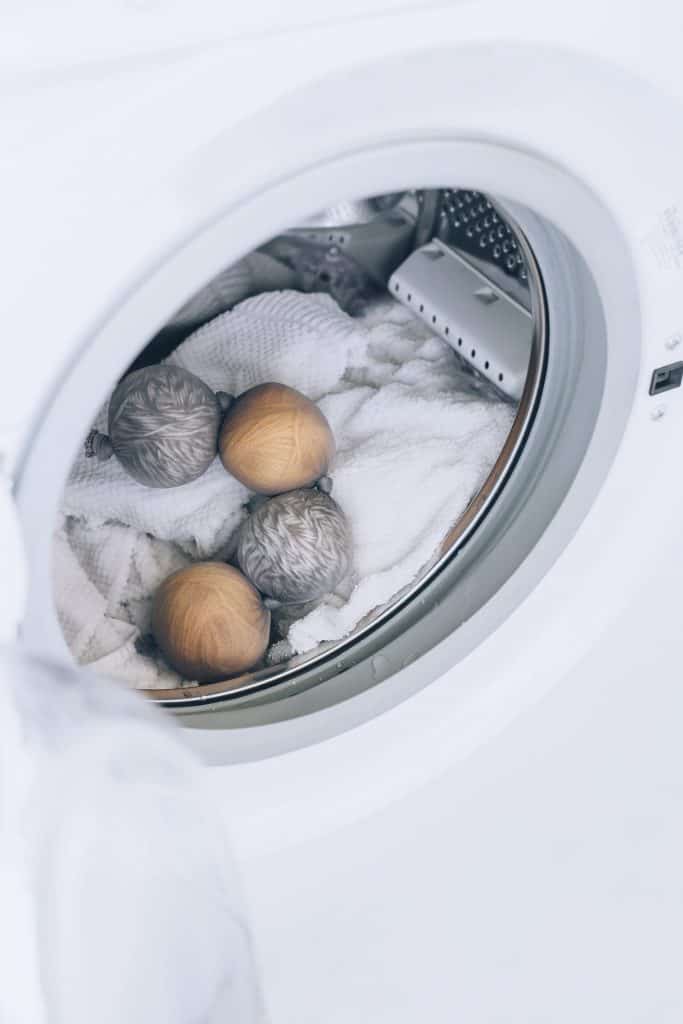 DIY Felted Dryer Balls