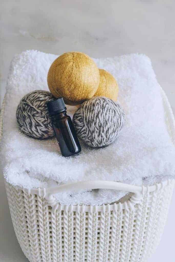 make your own dryer balls