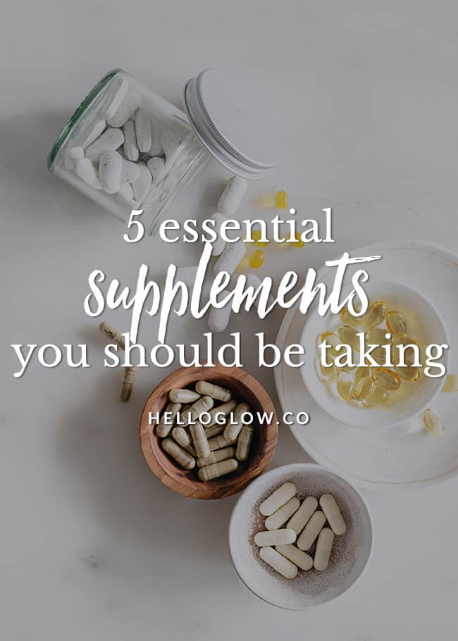 5 Supplements That Should Be in Every Medicine Cabinet