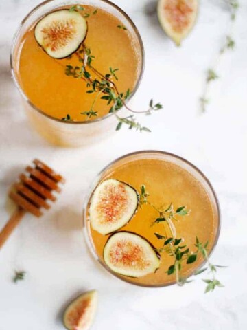 Sparkling Fig Cocktail Recipe