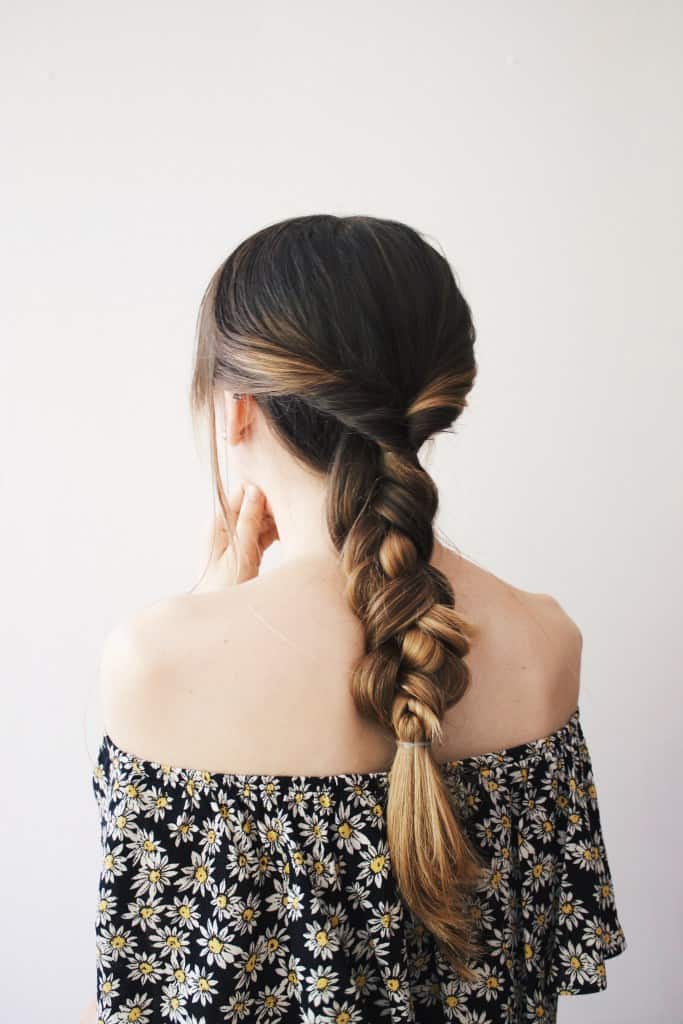 11 Braided Ponytail Tutorials Perfect for Fall | Hello Glow